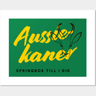 Aussiekaner Springbok till I Die Posters and Art